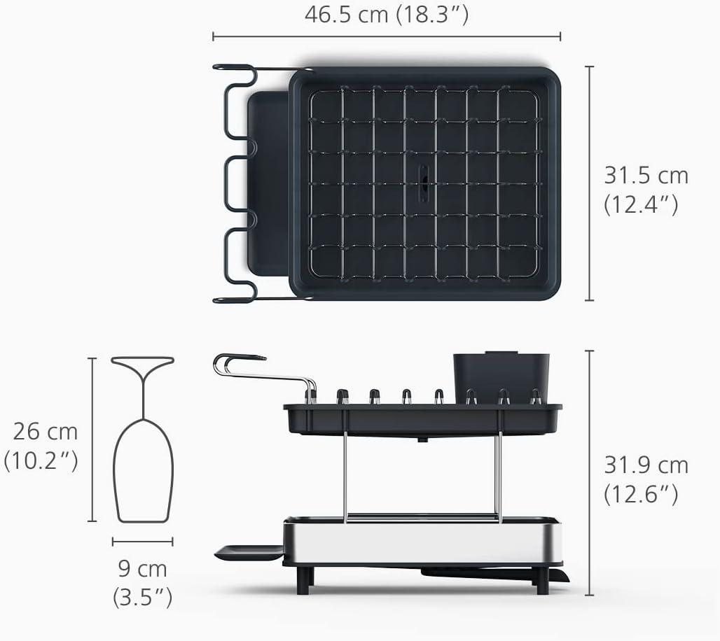 Joseph Joseph Excel™ Steel 2-Tier Dish Rack