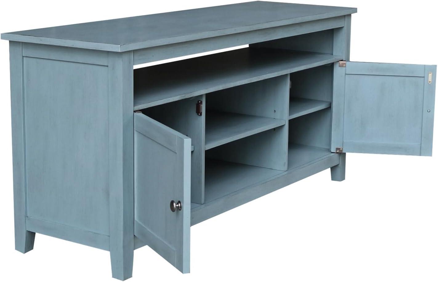 62" Entertainment TV Stand with 2 Doors - International Concepts