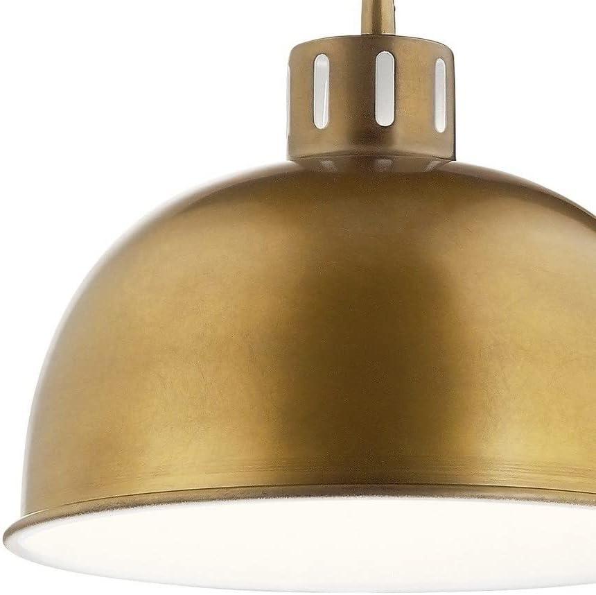 Kichler Lighting Zailey 1 - Light Pendant ,  Natural Brass