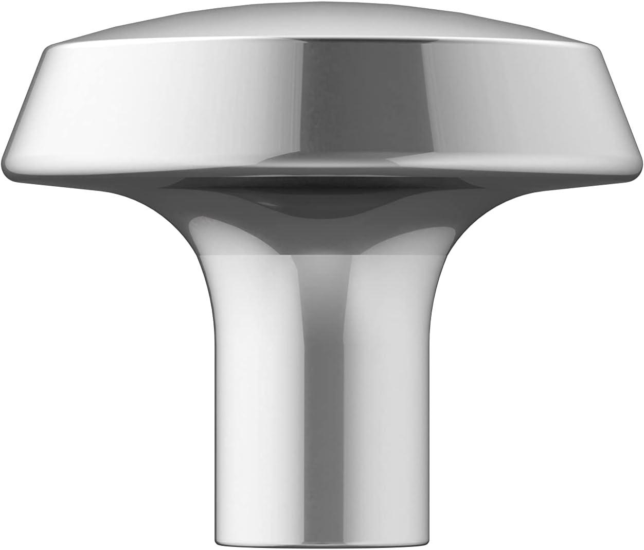 Amerock Premise 1-1/4 inch (32mm) Diameter Polished Chrome Cabinet Knob