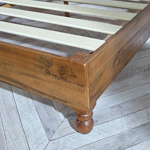 Millwood Pines 12" Wood Bed Frame