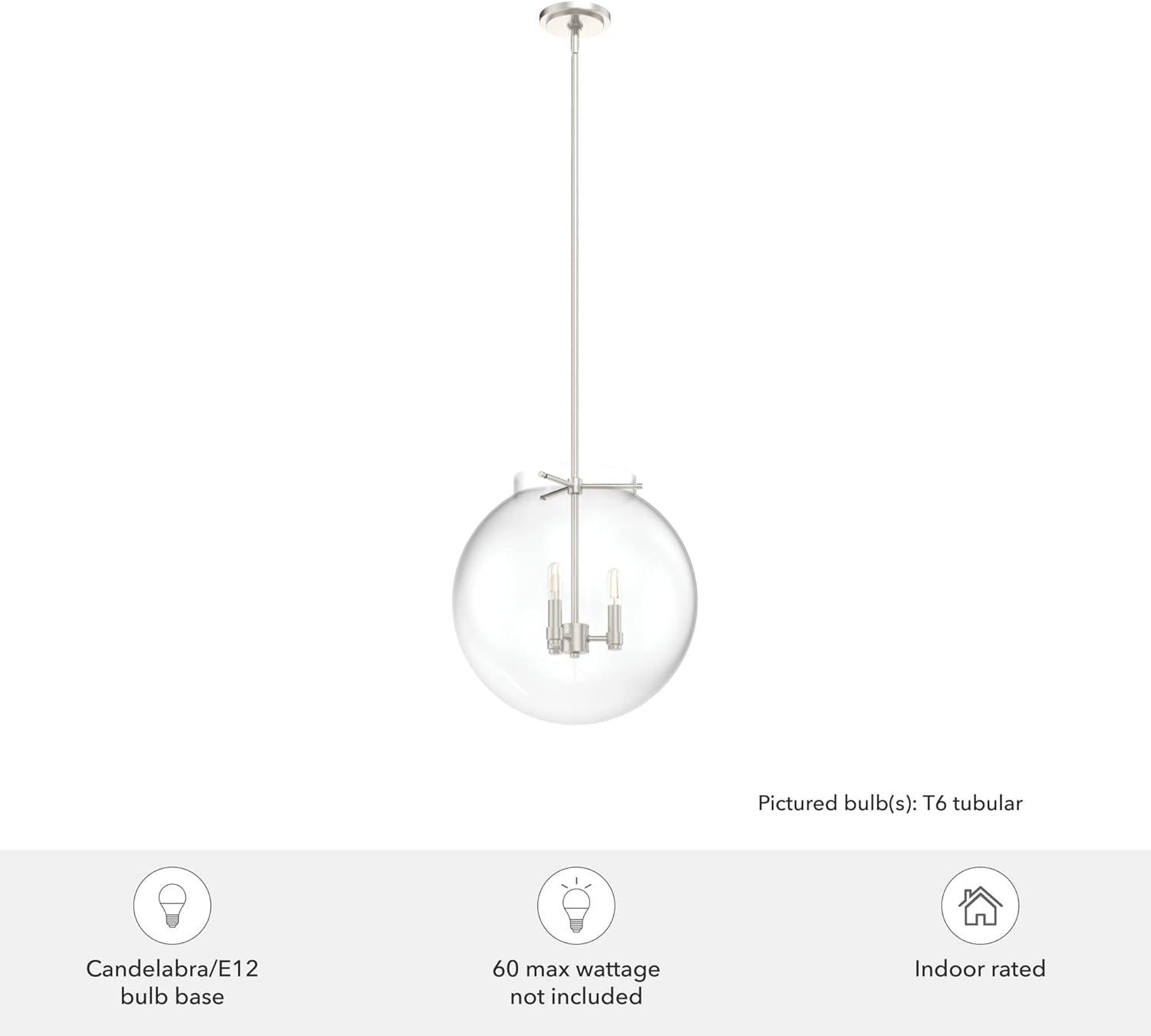 Hunter Fan Sacha 3 - Light Single Globe Pendant