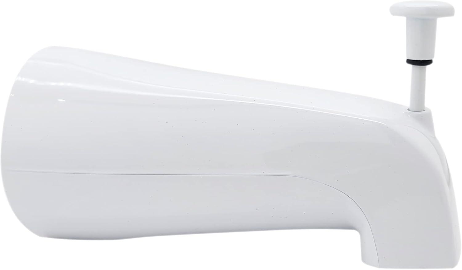 5-1/4" Reach Wall Mount Tub Spout with Front Diverter