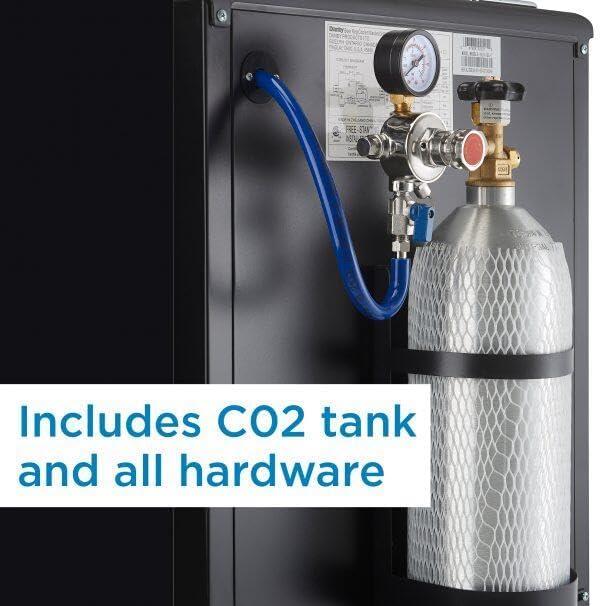 Danby Danby 5.4 Cubic Feet Silver Single Tap Half Barrel (Full Size) Freestanding Kegerator with Adjustable Temperature