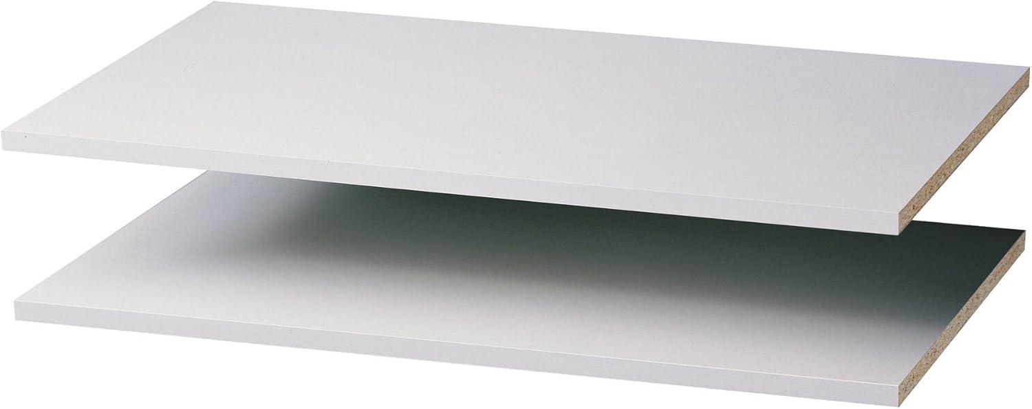 Easy Track 5/8 in. H X 35 in. W X 14 in. L Wood Closet Shelf