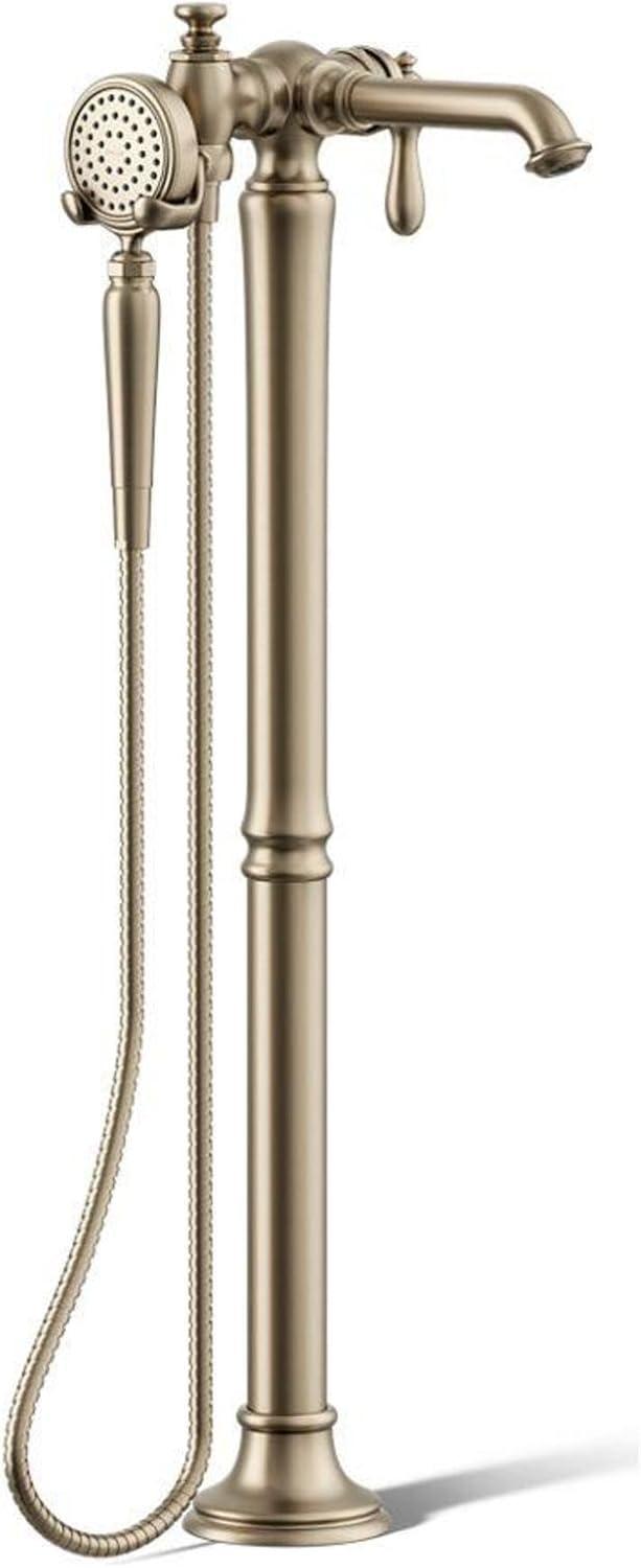 Artifacts® Single Handle Floor Mounted Clawfoot Tub Faucet