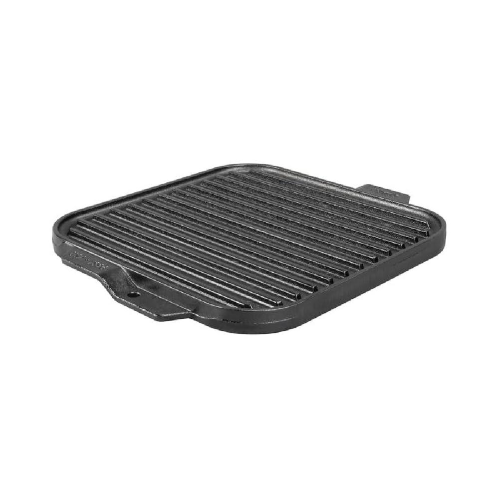 Lodge Logic LSRG3 Pre Seasoned Single Reversible Grill Griddle