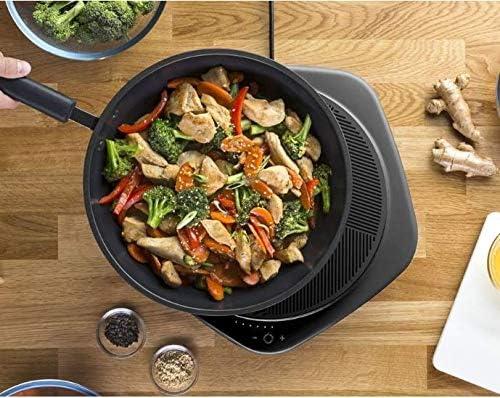 Tasty Cuisinart Efficient One Top Smart Induction Cooktop w/ Thermometer, Black