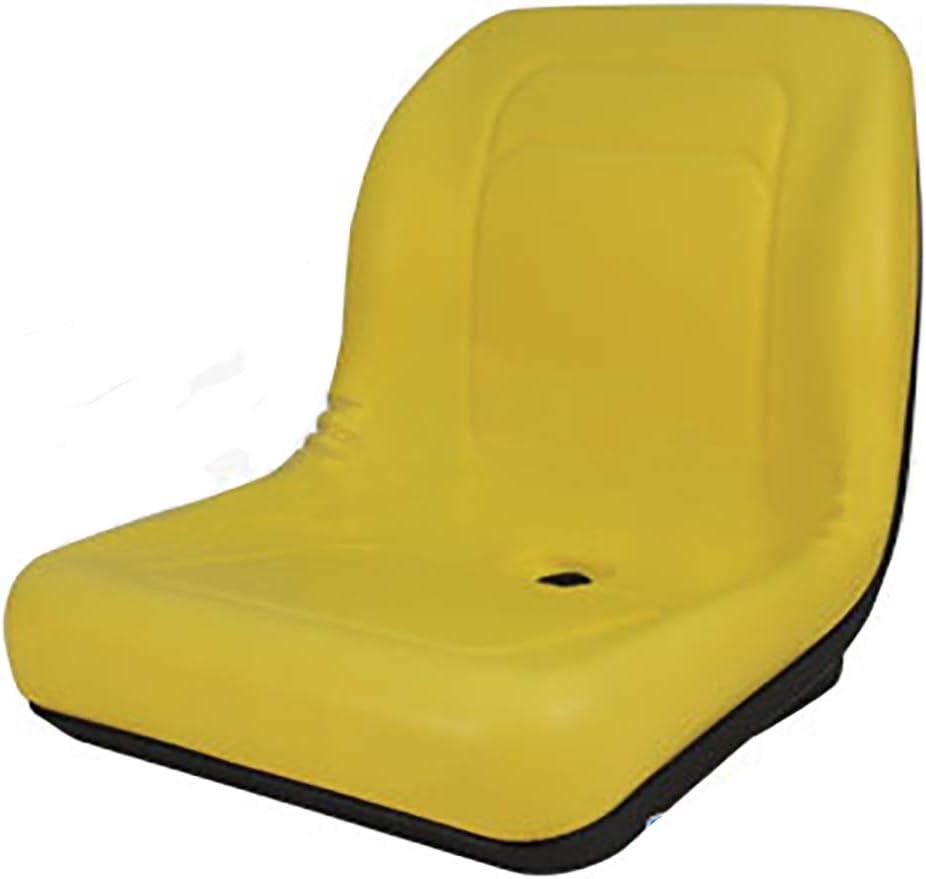 Universal Heavy-Duty Yellow Vinyl Tractor Seat