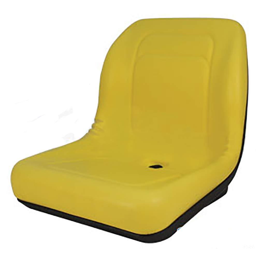 Universal Heavy-Duty Yellow Vinyl Tractor Seat