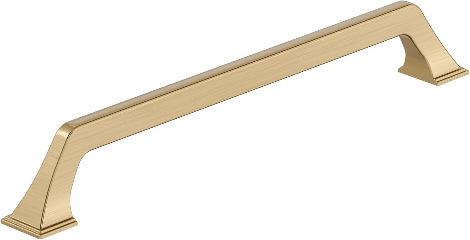 Amerock Exceed 10-1/16 inch (256mm) Center-to-Center Champagne Bronze Cabinet Pull