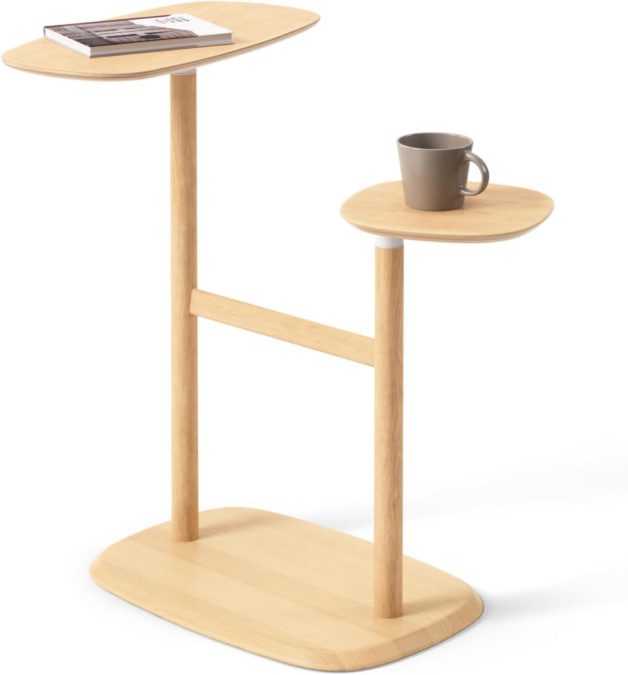 Swivo Solid Wood End Table