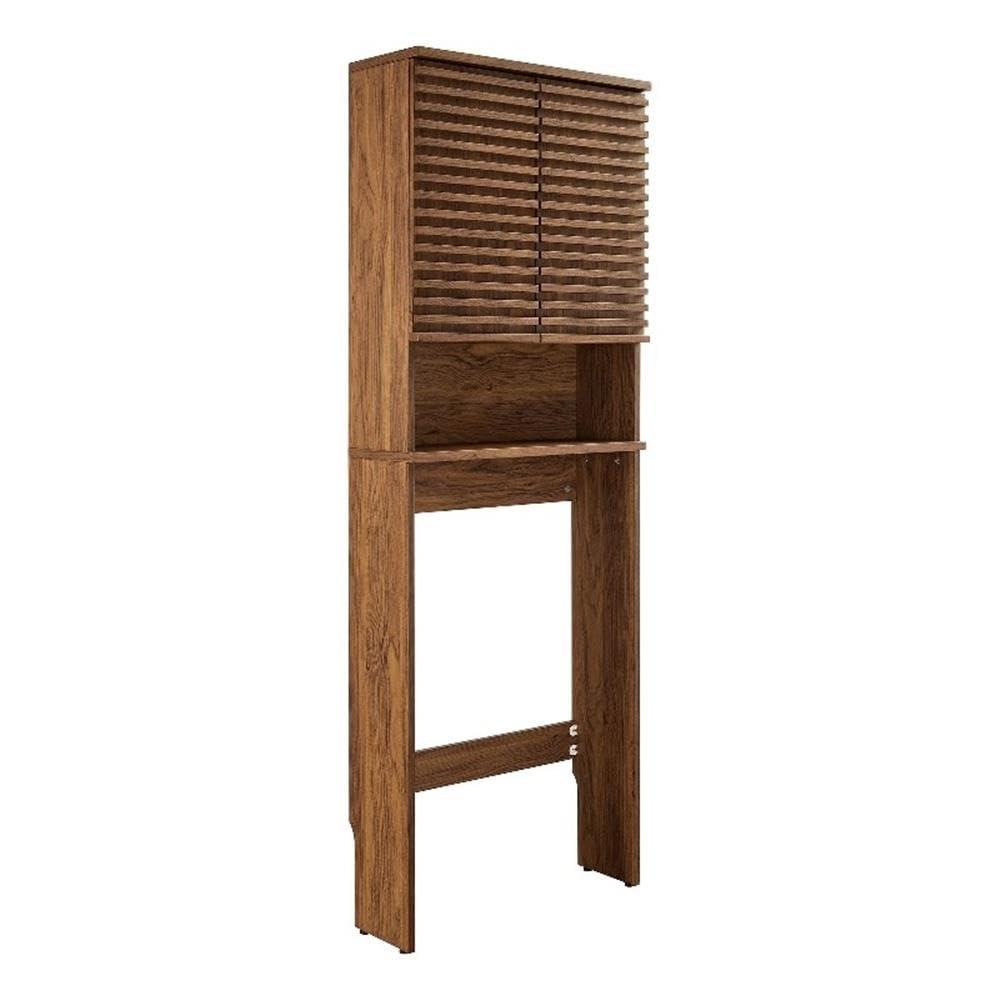 Modway Render Over The Toilet Bathroom Storage Cabinet