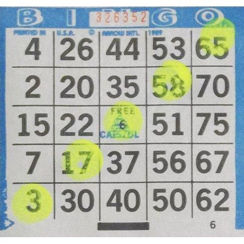 Super Bright One Dozen 3oz Yellow Bingo Dauber