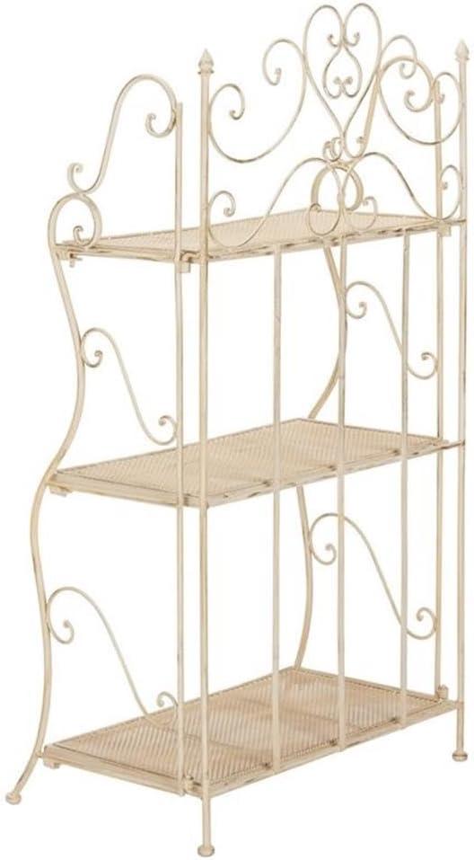 Torus 3-Tier Shelf - Indoor/Outdoor - PAT5022 - Pearl White - Safavieh