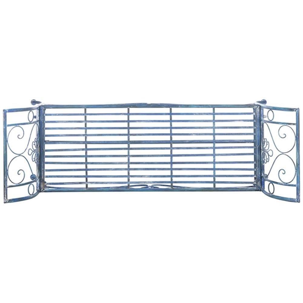 Adina Bench - Outdoor - PAT5016 - Mossy Blue - Safavieh