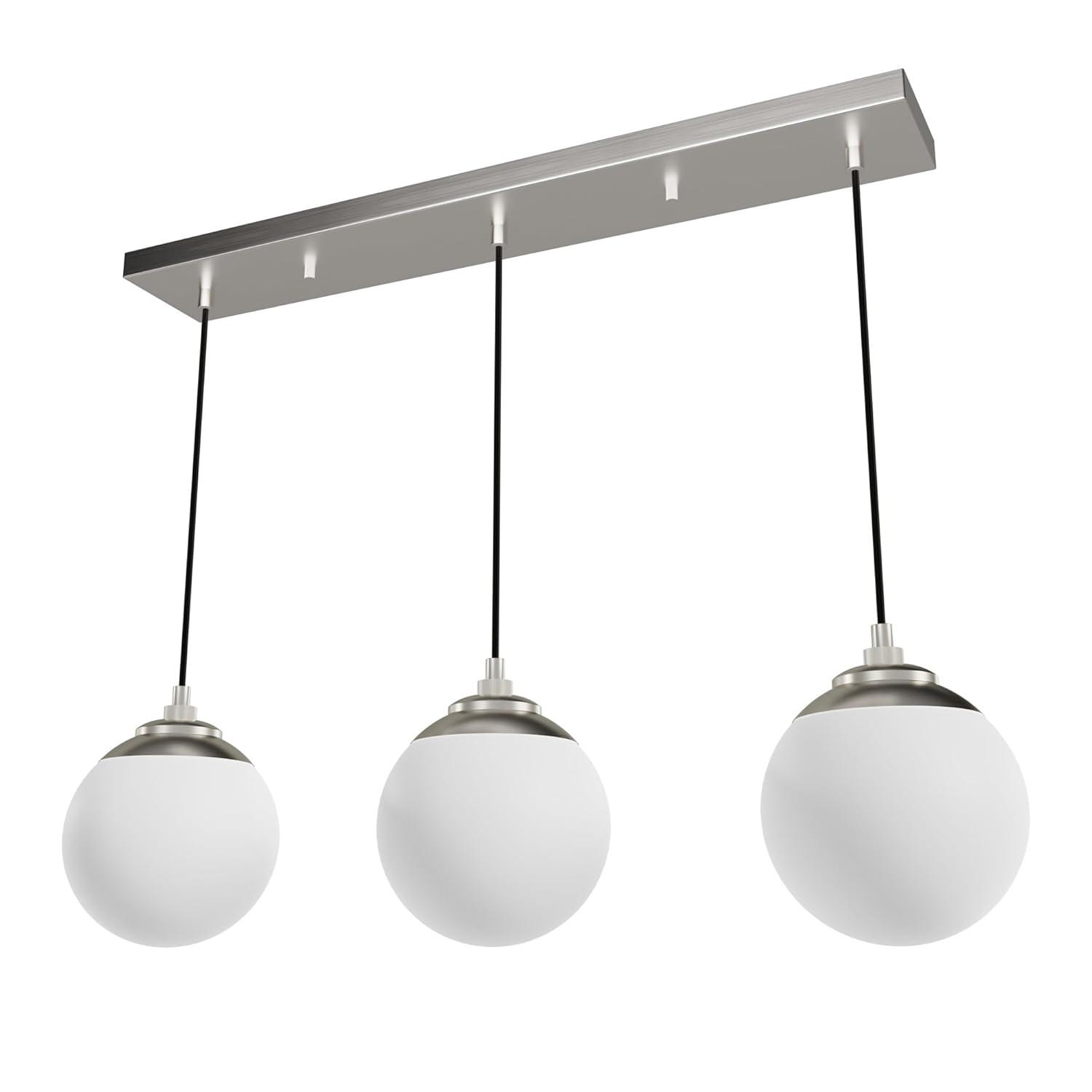 Hunter Fan Hepburn 3 - Light Linear Globe Pendant