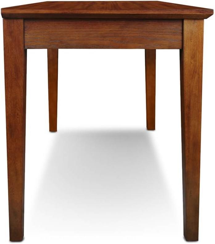 Leick Furniture Boulder Creek Mission Wood Laptop-Writing Desk in Cherry