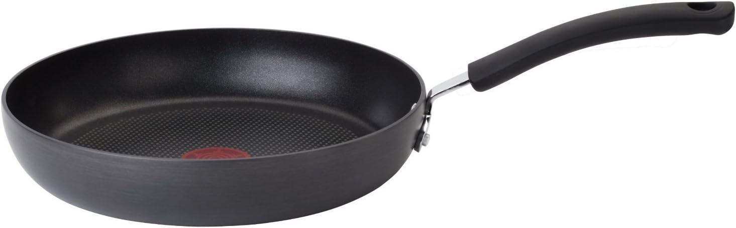 12-Inch Gray Aluminum Nonstick Fry Pan with Lid