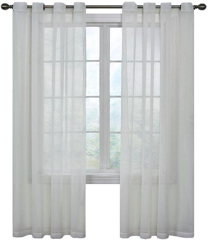 Arm & Hammer Curtain Fresh™ Odor-Neutralizing Sheer Voile Grommet 59 x 84 Curtain Panel in White