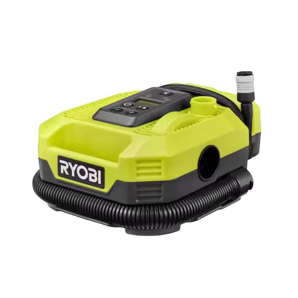 Ryobi 18V ONE+ DUAL FUNCTION DIGITAL Inflator/Deflator, PCL031B