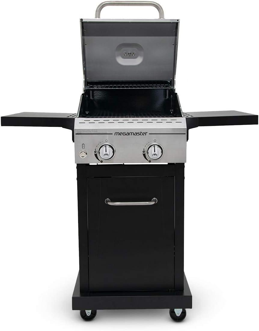 Megamaster 2 - Burner Freestanding Liquid Propane Gas Grill