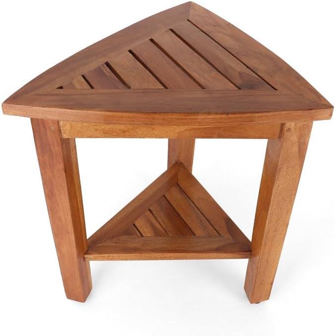 Rutledge & King Harmony Teak Shower Stool