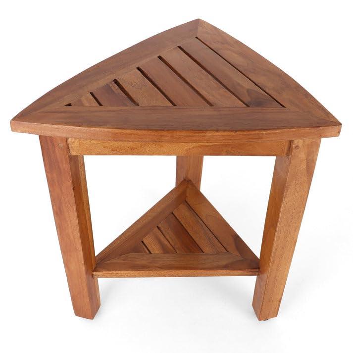 Rutledge & King Harmony Teak Shower Stool