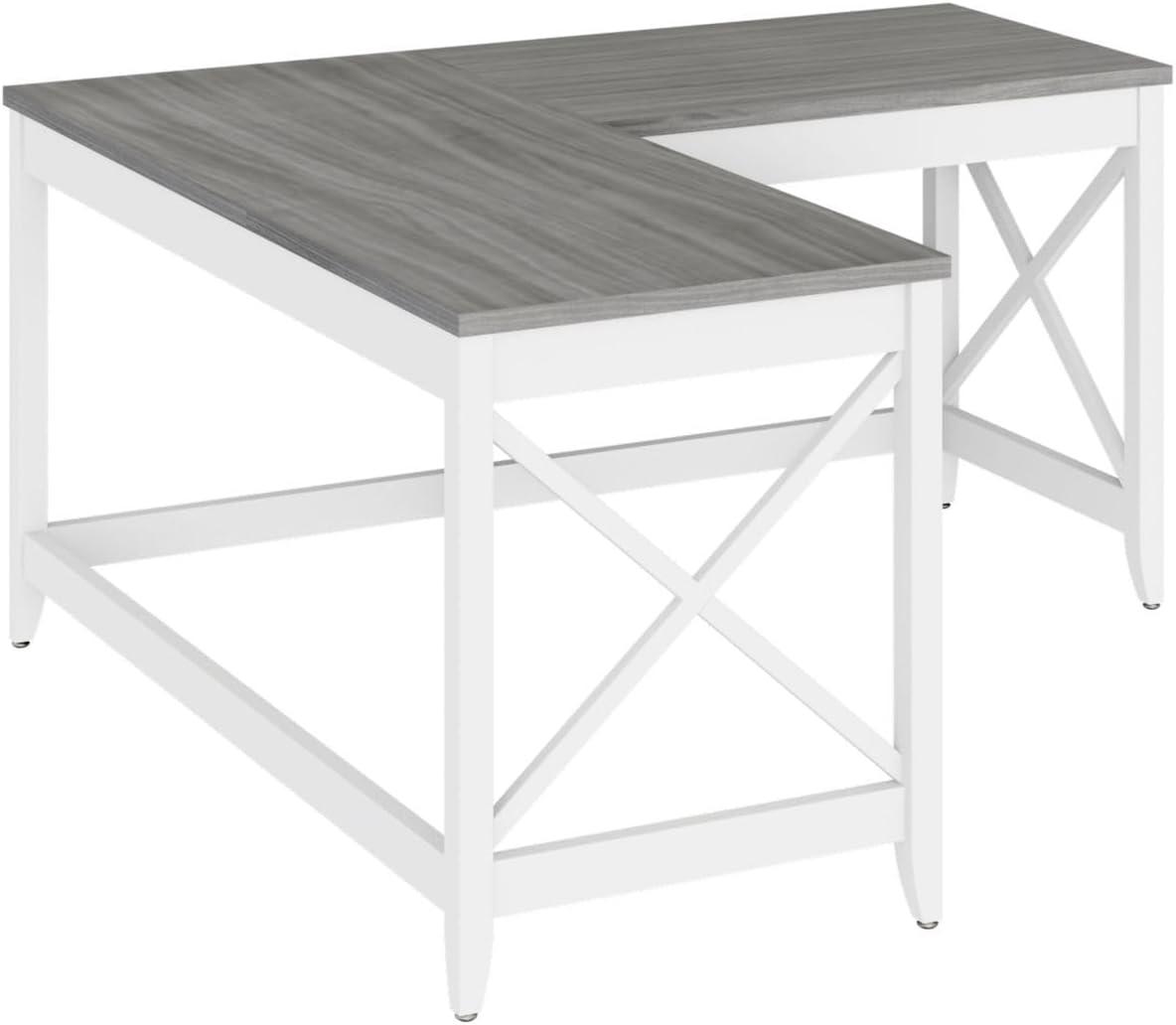 Workspace by Alera® L-Shaped Writing Desk