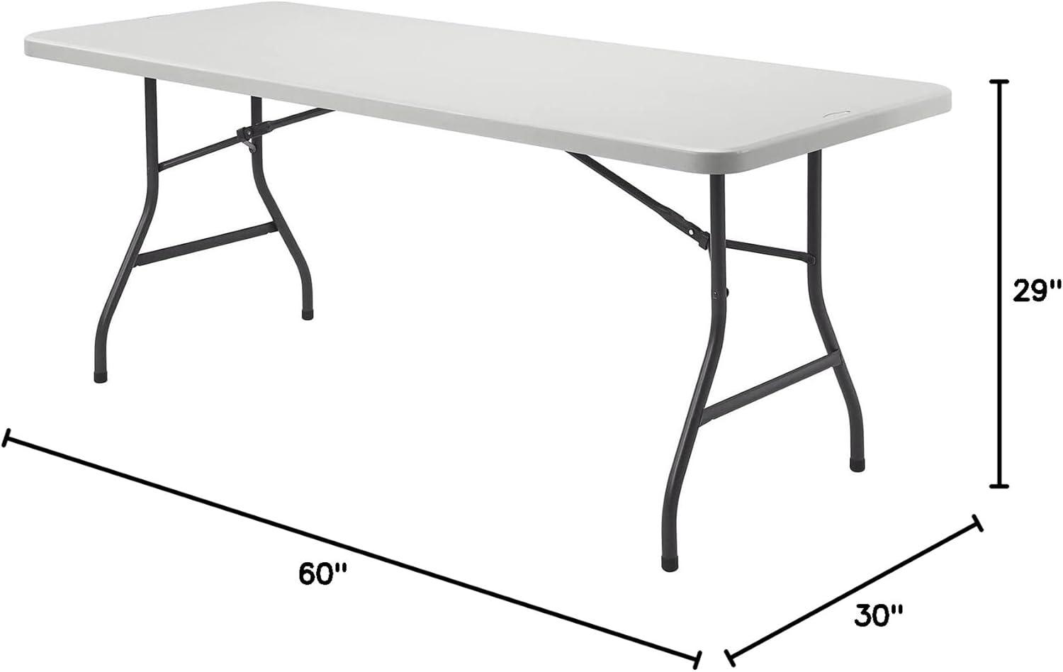 Lorell Lorell Rectangular Portable Banquet Table