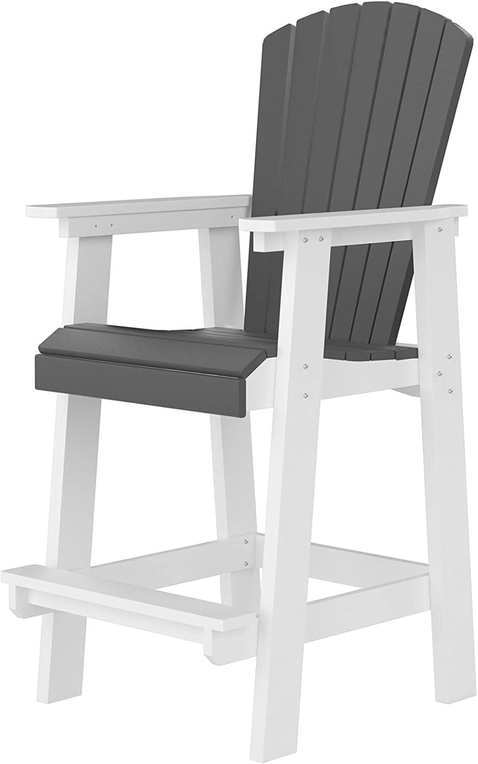 Ceballos Patio Bar Table Set High Top Outdoor Table And Chairs Set Of 5 Bar Table & Stools Set With Tall Adirondack Chairs Set For 4