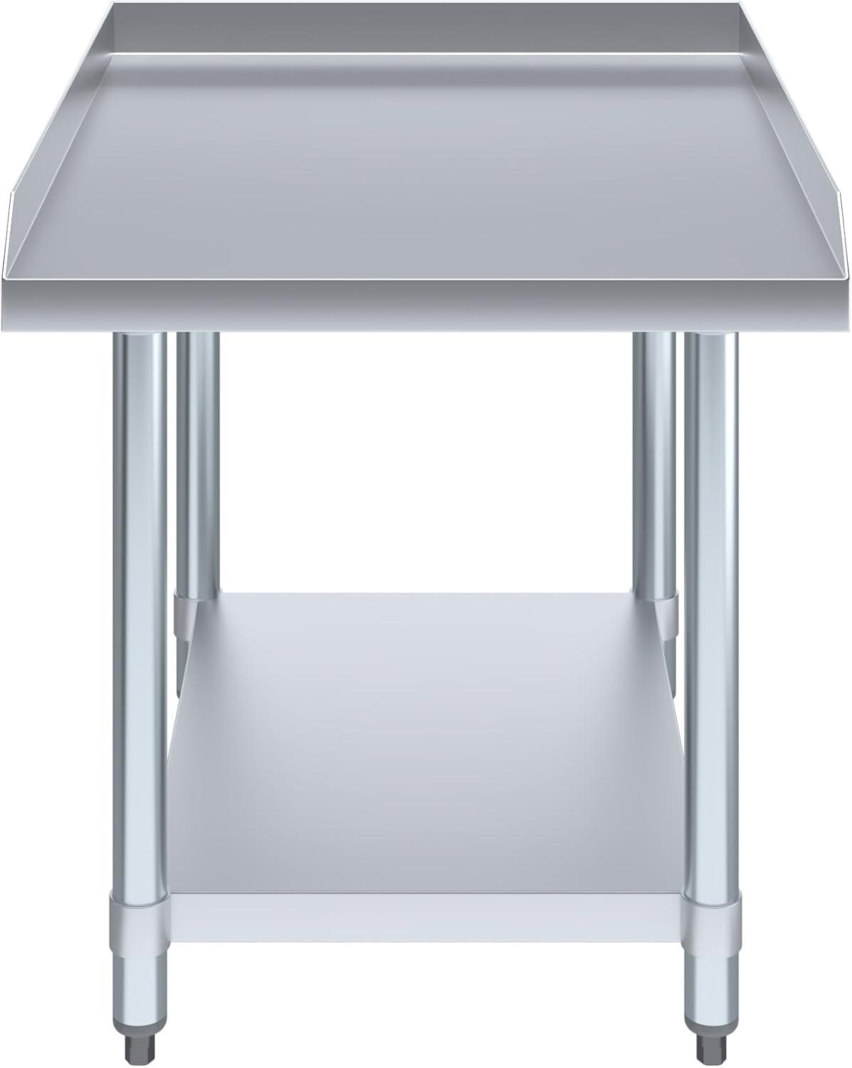 Stainless Steel Equipment Stand - Heavy Duty, Commercial Grade, with Undershelf, NSF Certified