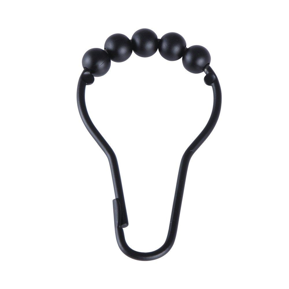 Kingston Brass Kingston Brass Edenscape Roller Ball Shower Curtain Rings (Set of 12)