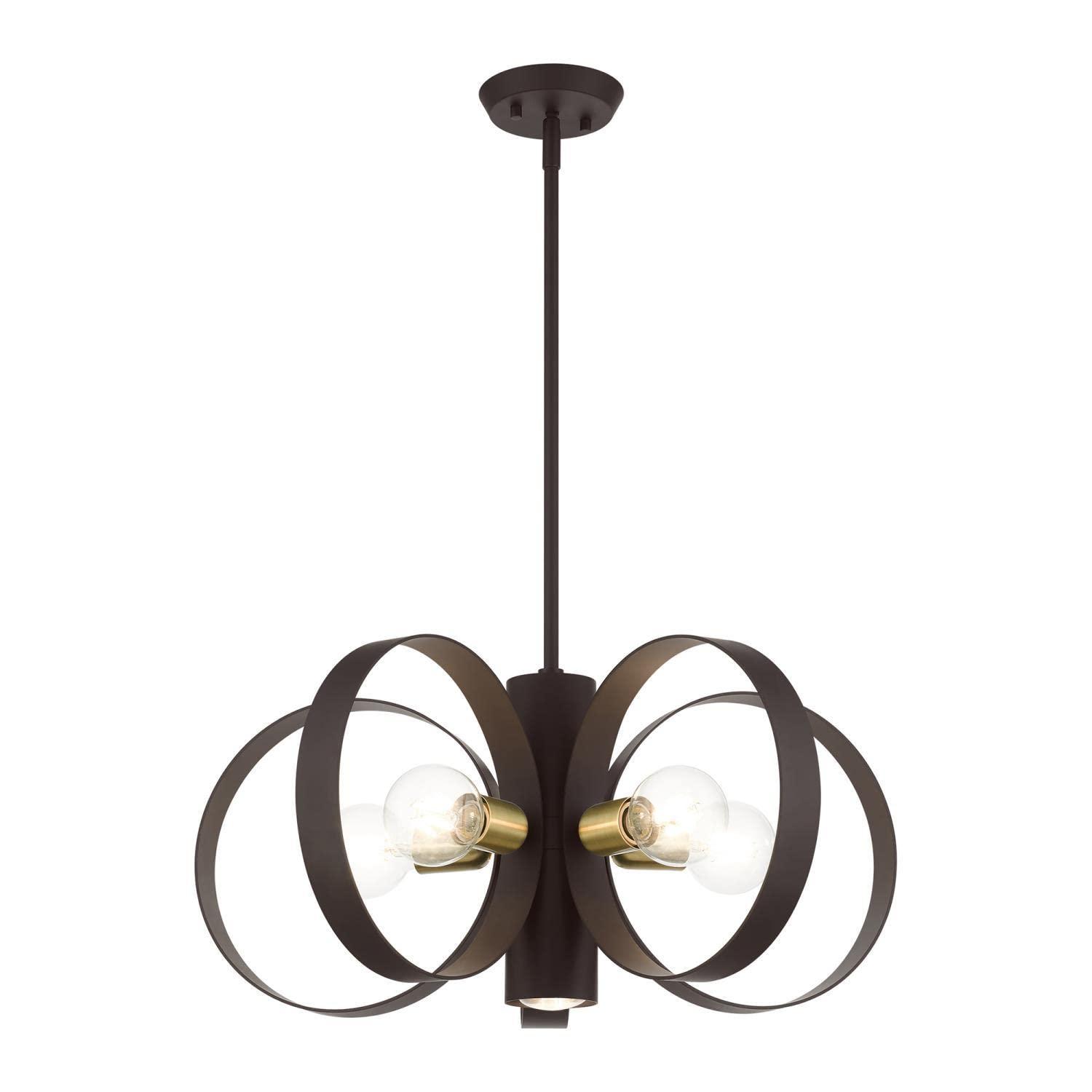 Babara 6 - Light Dimmable Geometric Chandelier