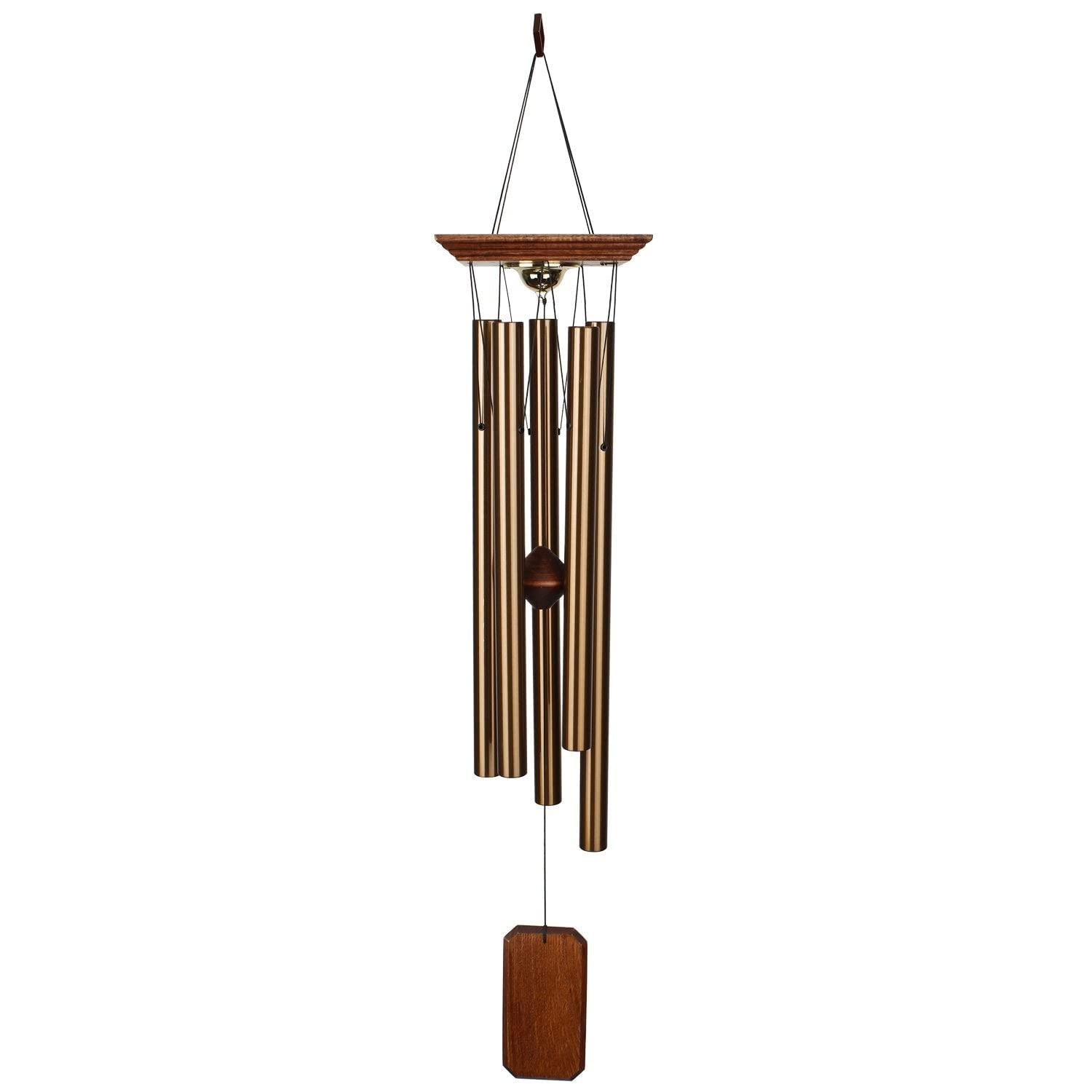 Woodstock Windchimes Reflections Memorial Chime, , Wind Chimes For Outside, Wind Chimes For Garden, Patio, and Outdoor Decor, 36"L