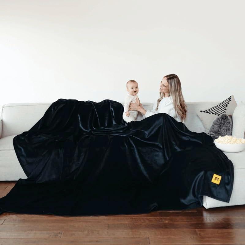 Big Blanket Co Original Stretch Forest | Extra Large Blanket | 100 Square Feet | Soft, Giant Blanket That Fits The Whole Family | The Biggest, Best Blanket of 2025