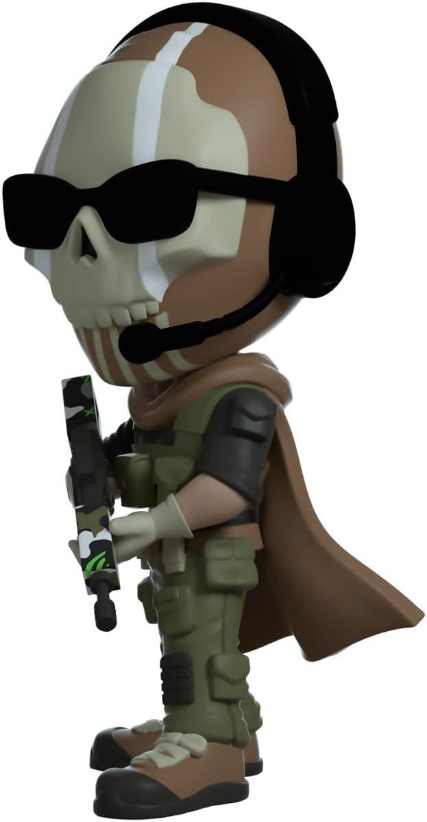 Youtooz Ghost 4.6" Vinyl Figure, Official Licensed Collectible Ghost from Call of Duty: Modern Warfare 2, Video Game Figure by Youtooz Modern Warfare 2 Collection