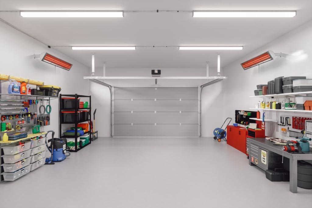 Bromic BH0420031-2 220-240V Heating Tungsten 3000 Series Smart-Heat Electric Heater - Black