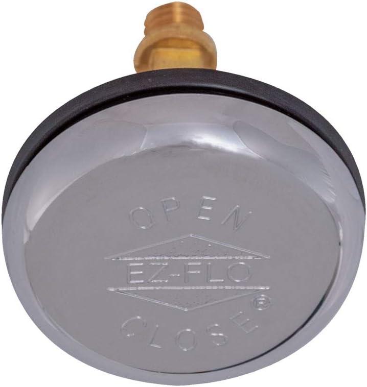 Chrome Plated ABS Tub Drain Stopper with Rubber Seal