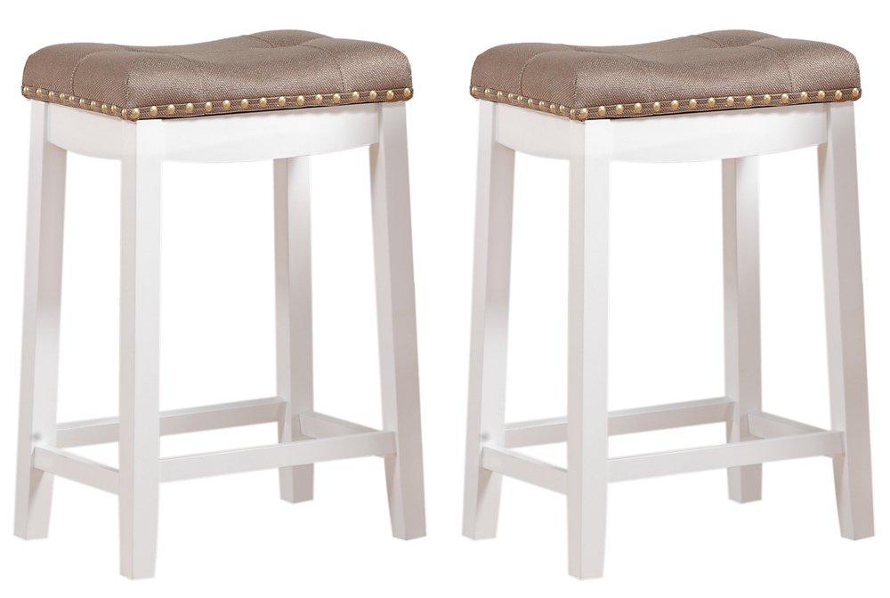 Angel Line Cambridge 24'' Bar Stool (Set of 2)