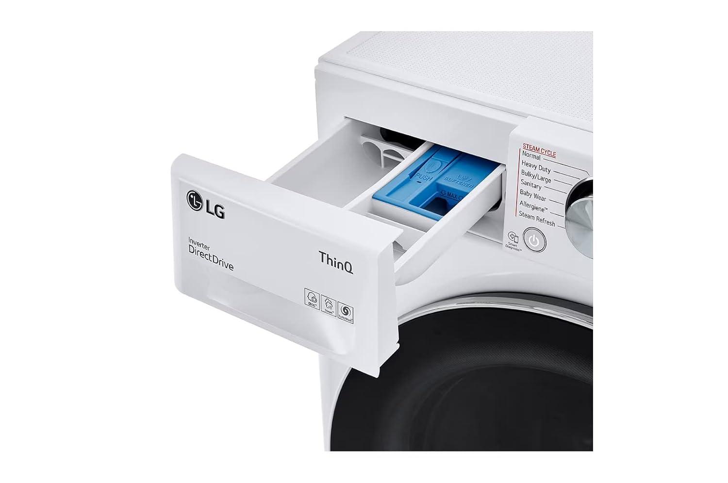 LG WM3555HWA combination washer electric dryer