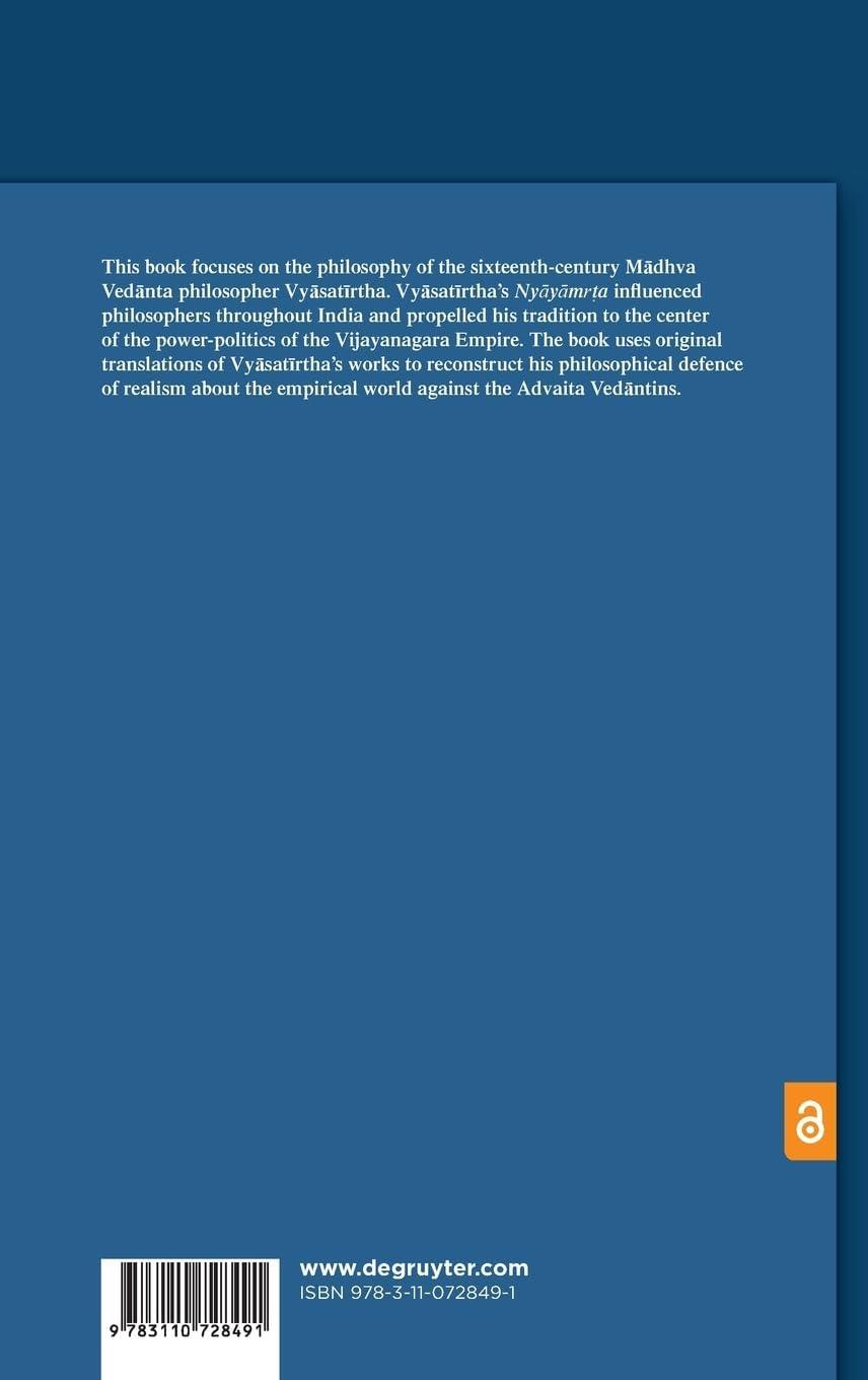 Existence and Perception in Medieval Vedānta - by  Michael Thomas Williams (Hardcover)