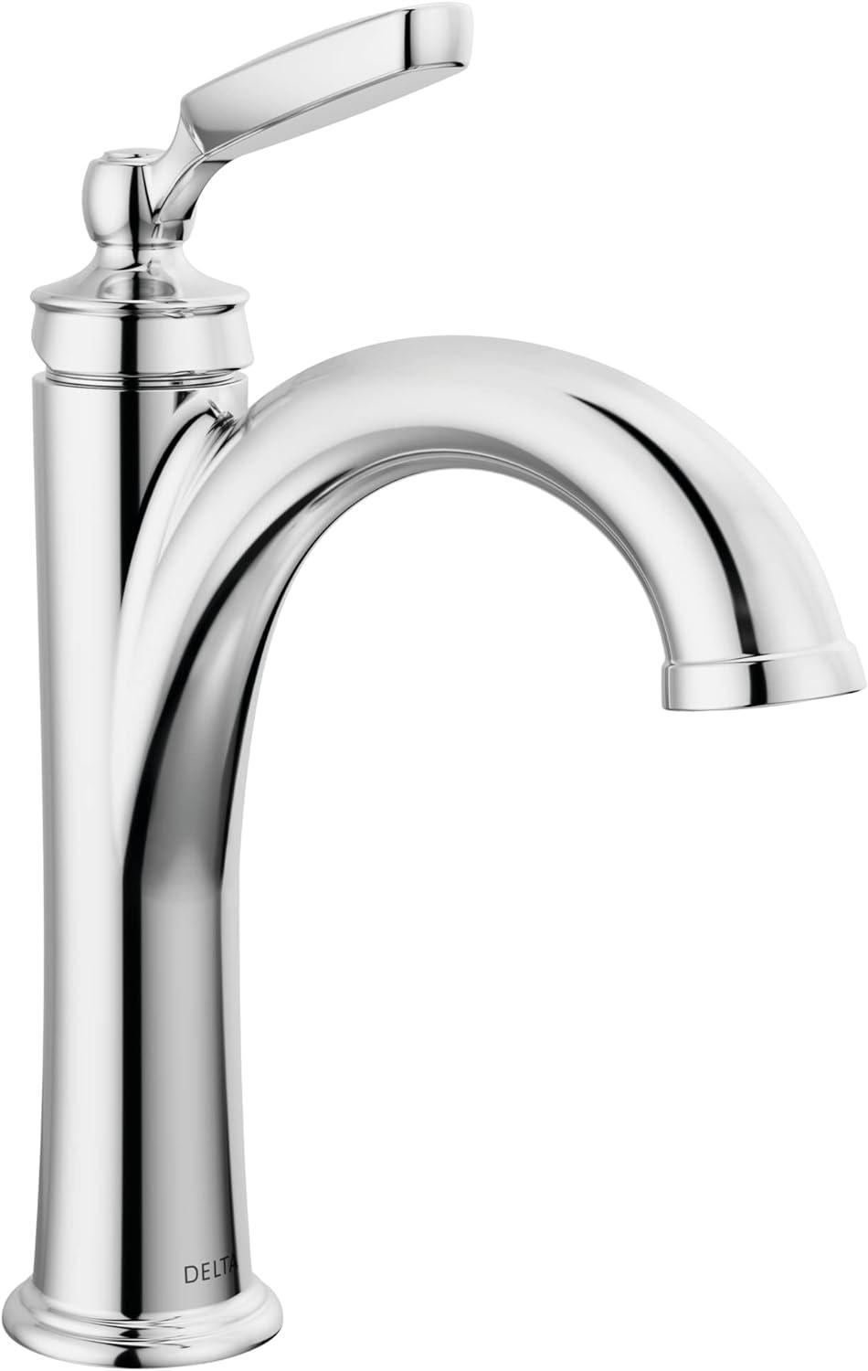 Woodhurst Single Hole Bathroom Faucet with Drain Assembly