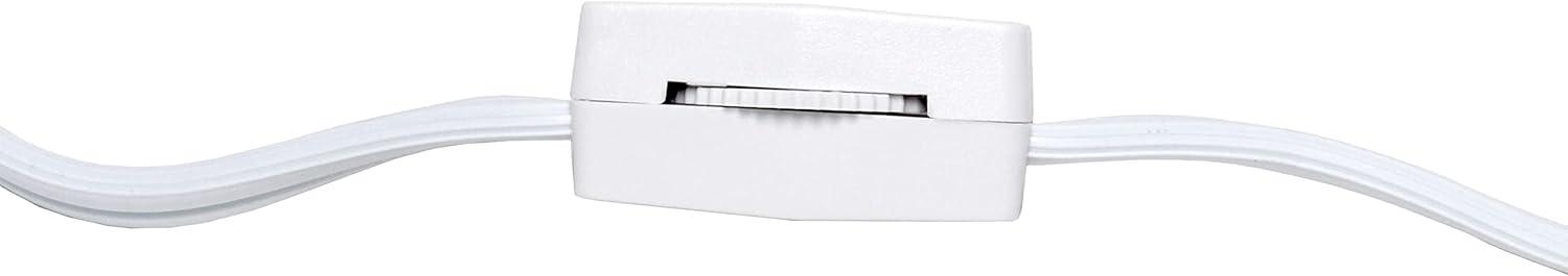 Simple Designs 18.25" Shoreside Tall Coastal Pinching Crab Shaped Bedside Table Desk Lamp White: Nautical Decor, ETL Listed