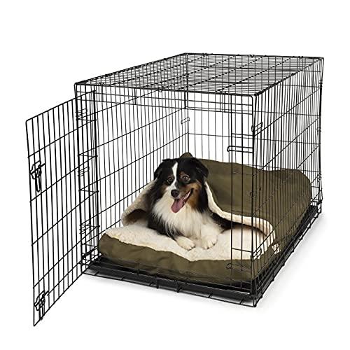 Snoozer Cozy Cave Crate Pet Bed, Large - Olive