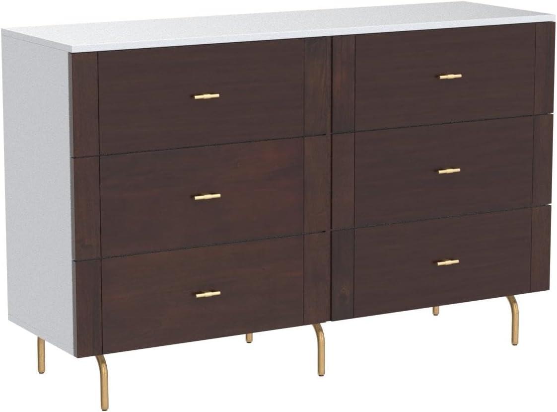 Safavieh  Genevieve 6 Drawer Dresser