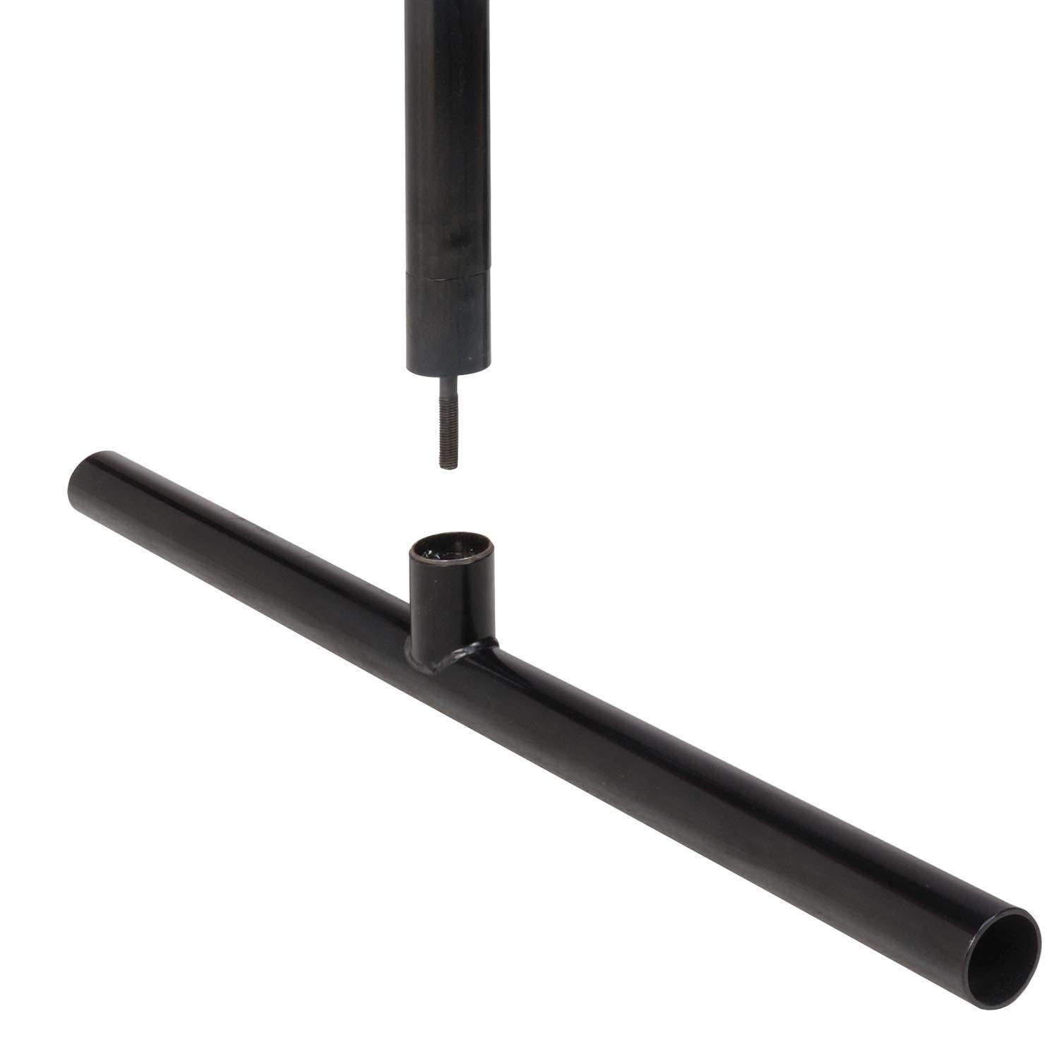 Global Industrial Wave Bike Rack, Black, Free Standing, 9-Bike