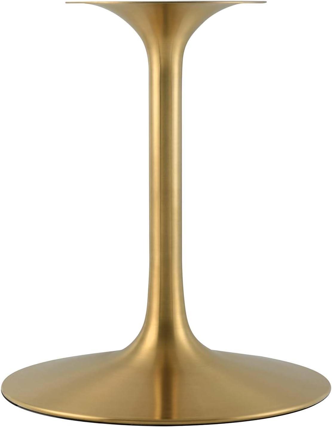 Modway Lippa Bar Table, Artificial Marble Round Top, by Modway | Wayfair