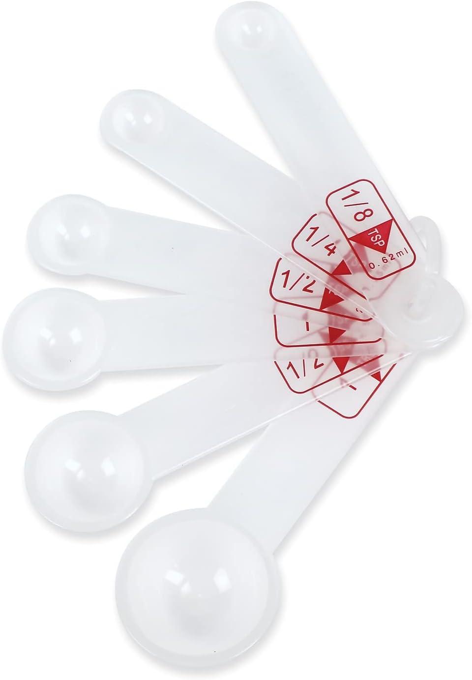 Learning Resources Set of 6 Measuring Spoons: Plastic Teaching Aid for Kindergarten, No Choking Hazard, Ages 5+