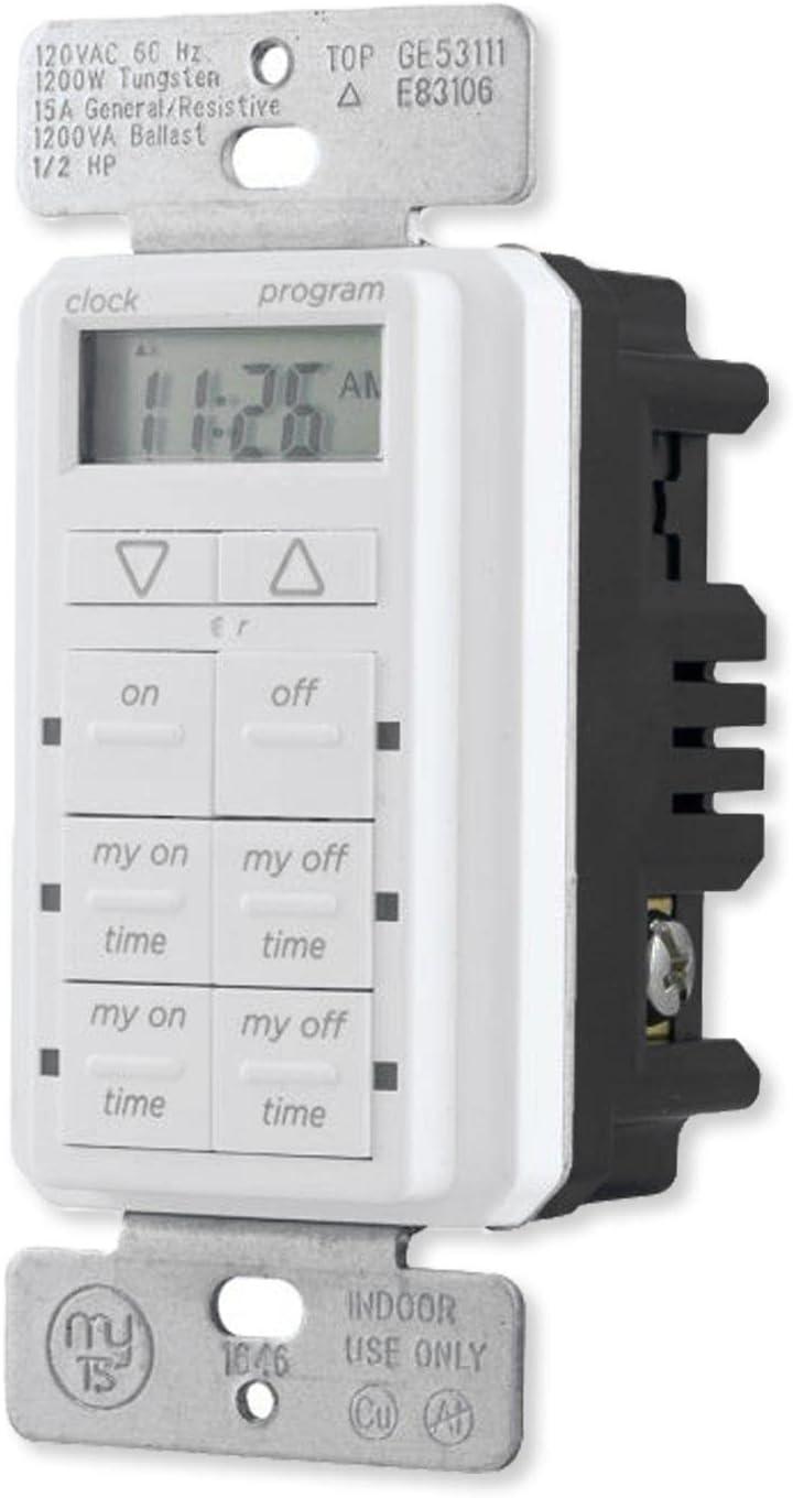 myTouchSmart Simple Set In-Wall Digital Timer, 26893-P1